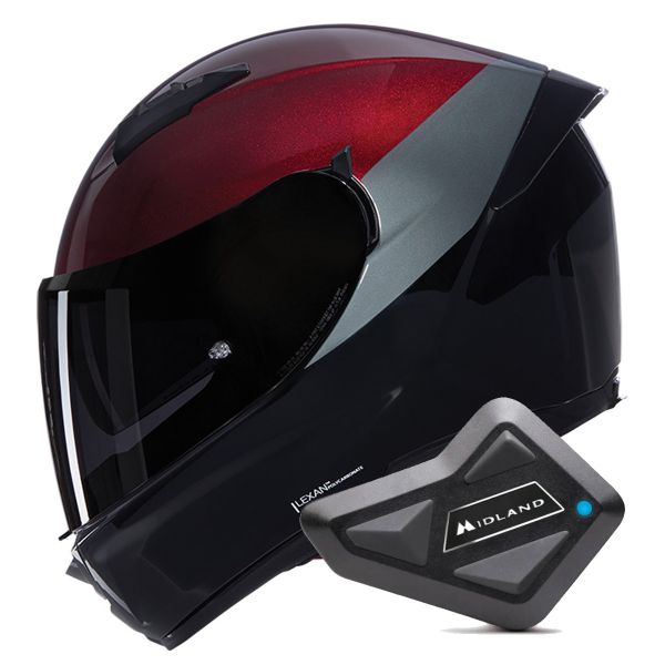 Casque Integral Nolan N60-6 Verniciatura Speciale 343 + Kit Bluetooth BT Mini