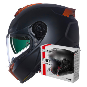 Casque Integral Nolan N80-8 Classico Nobile 311 + Kit Bluetooth B101R