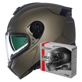 Casque Integral Nolan N80-8 Classico Nobile 315 + Kit Bluetooth B602R
