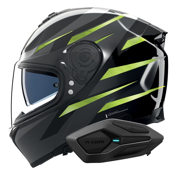 Casque Integral Nolan N80-8 Fervo 354 + Kit Bluetooth N-Com Bluetooth+