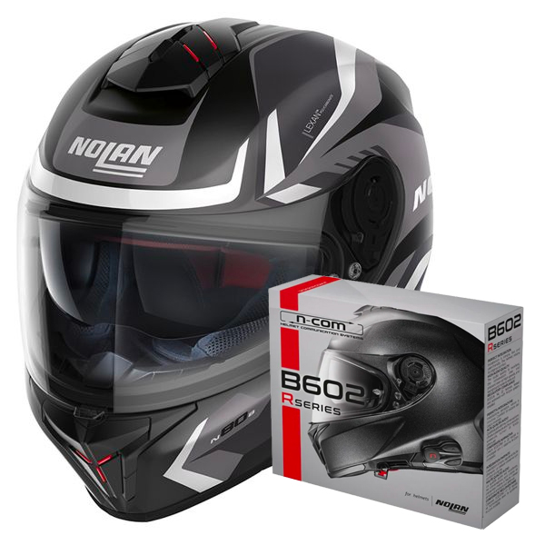 Casque Integral Nolan N80-8 Rumble N-Com 58 + Kit Bluetooth B602R