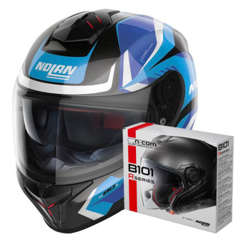 Casque Integral Nolan N80-8 Rumble N-Com 60 + Kit Bluetooth B101R