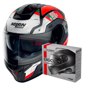Casque Integral Nolan N80-8 Starscream N-Com 35 + Kit Bluetooth B602R