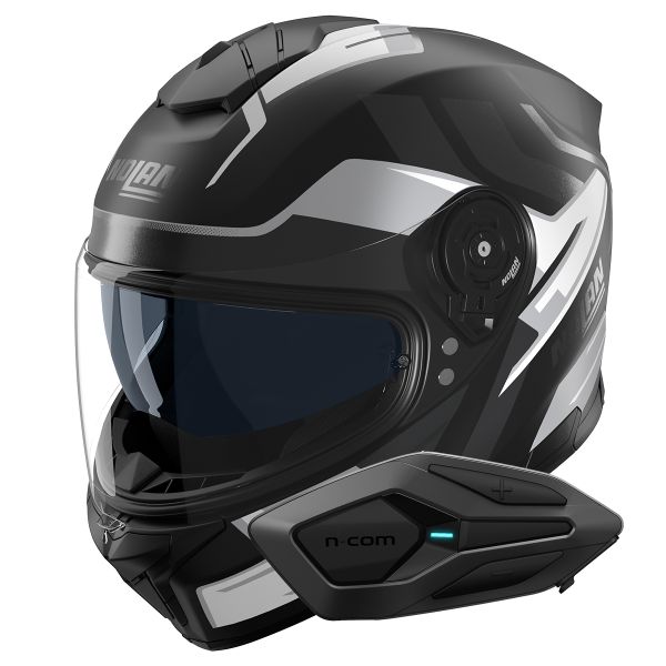 Casque Integral Nolan N80-8 Trittico 359 + Kit Bluetooth N-Com Bluetooth+