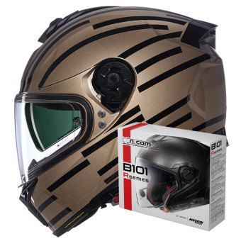 Casque Integral Nolan N80-8 Veloce 348 + Kit Bluetooth B101R