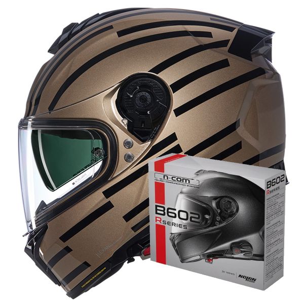 Casque Integral Nolan N80-8 Veloce 348 + Kit Bluetooth B602R