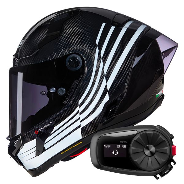 Casque Integral Nolan X-804 RS Ultra Carbon Ala 345 + Kit Bluetooth 5S Solo