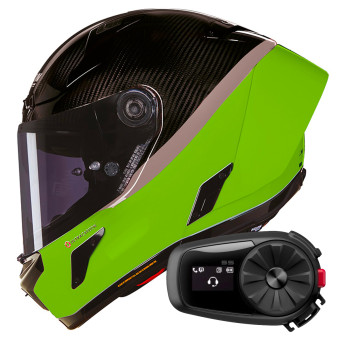 Casque Integral Nolan X-804 RS Ultra Carbon D.O.C. 347 + Kit Bluetooth 5S Solo