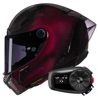 Casque Integral Nolan X-804 RS Ultra Carbon Liquido 326 + Kit Bluetooth 5S Solo