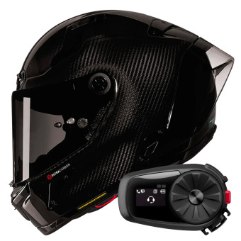 Casque Integral Nolan X-804 RS Ultra Carbon Puro 324 + Kit Bluetooth 5S Solo