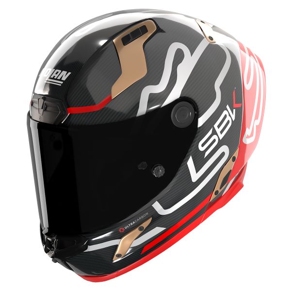 Casque Integral Nolan X-804 RS Ultra Carbon SBK 360