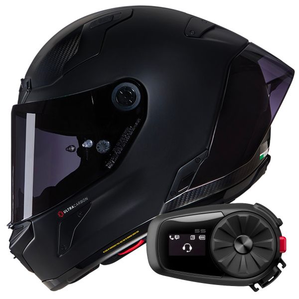 Casque Integral Nolan X-804 RS Ultra Carbon Triplonero 323 + Kit Bluetooth 5S Solo