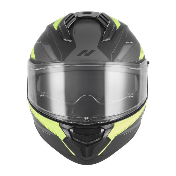 NOX N304S Revo Mat Black Yellow