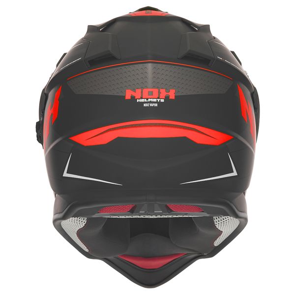 NOX N312 Vapor Matt Black Red
