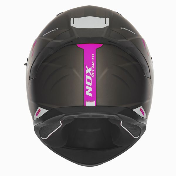 NOX N401 Crower Matt Black Pink