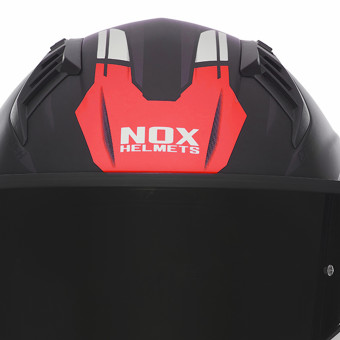NOX N401 Crower Matt Black Red