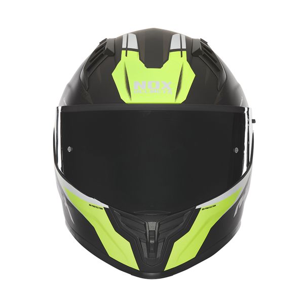 NOX N401 Crower Matt Black Yellow