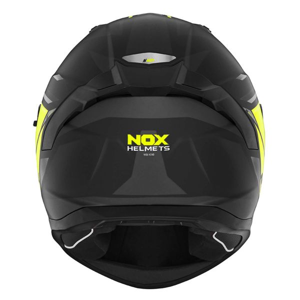 NOX N401 Xeno Matt Black Neon Yellow + Kit Bluetooth BT Mini