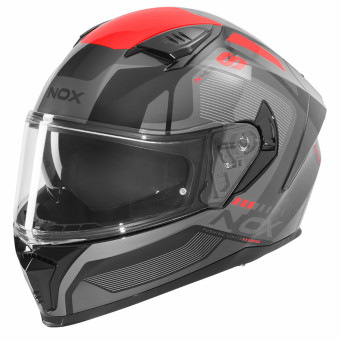 Casque Integral NOX N402 Mentor Black Red Shiny Casque Integral NOX N402 Mentor Black Red Shiny