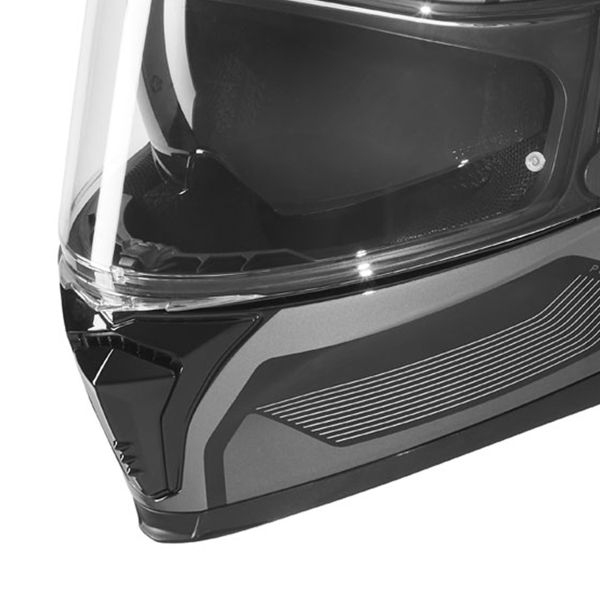 NOX N402 Mentor Black Silver Shiny