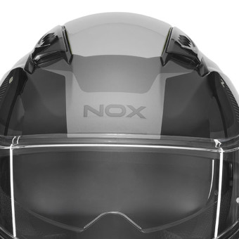 NOX N402 Mentor Black Silver Shiny