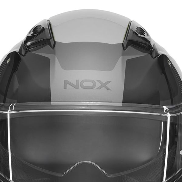 NOX N402 Mentor Black Silver Shiny