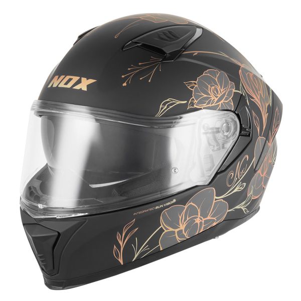 Casque Integral NOX N402 Spring Mat Gold