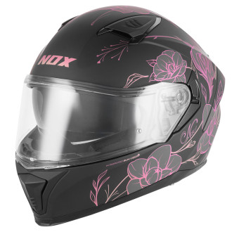 Casque Integral NOX N402 Spring Mat Pink