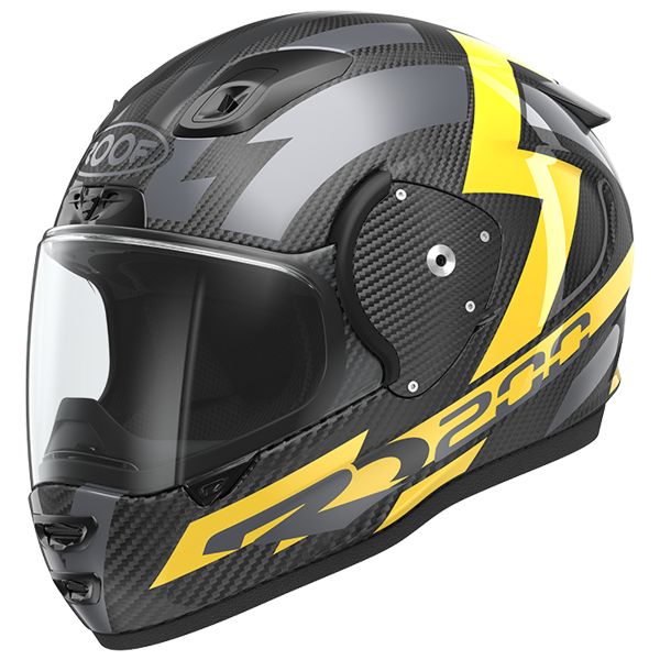 Casque Integral Roof RO200 Carbon Suzuka Yellow Metal E22-06