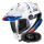 Pack ADF 9000 Air Desert White Blue Red + Kit bluetooth 5R Lite Solo