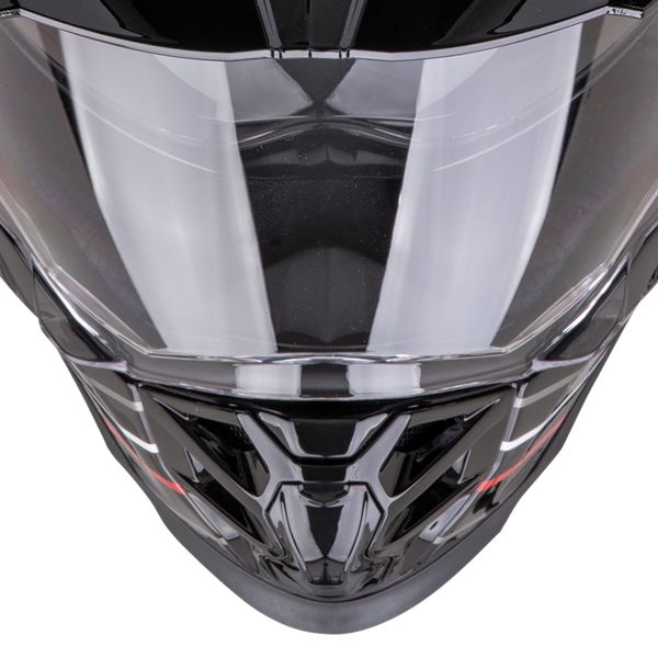 Scorpion ADF 9000 Air Feat Black Silver Red