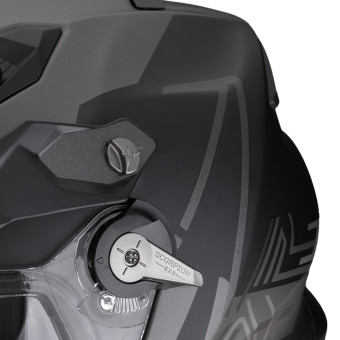 Scorpion ADF 9000 Air Summit Matt Black Silver