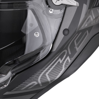 Scorpion ADF 9000 Air Summit Matt Black Silver