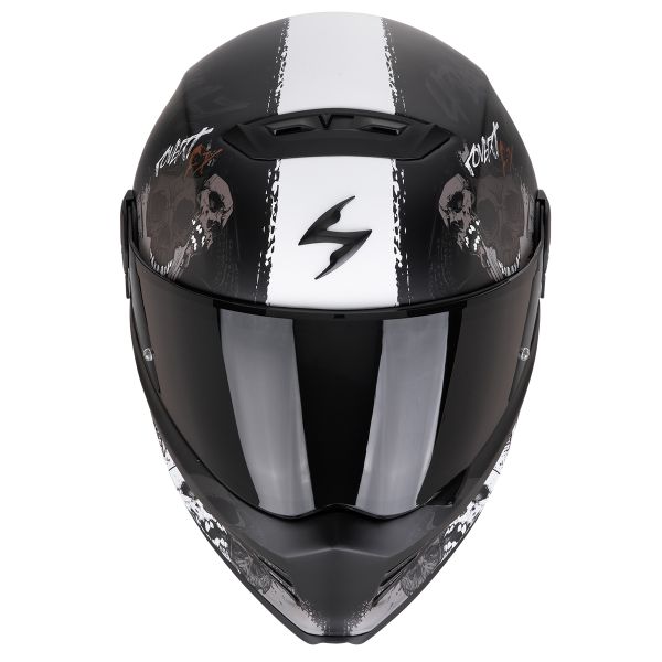 Scorpion Covert FX Skullz Black Grey Red