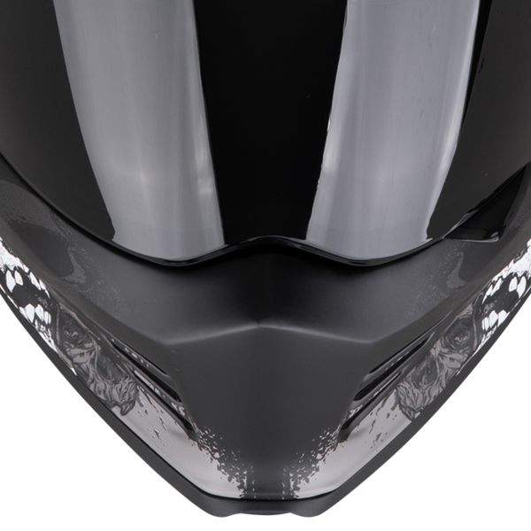Scorpion Covert FX Skullz Black Grey Red