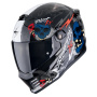 Casque Integral Scorpion Covert FX Skullz Matt Black Grey Gold