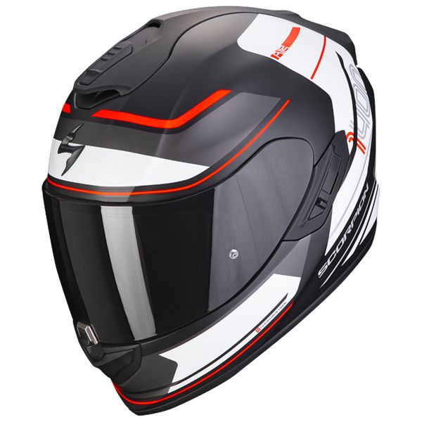 Casque Integral Scorpion Exo 1400 Air Vittoria Matt Black White
