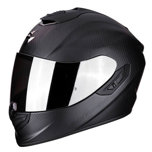 Casque Integral Scorpion Exo 1400 Evo Carbon Air Solid Matt Black