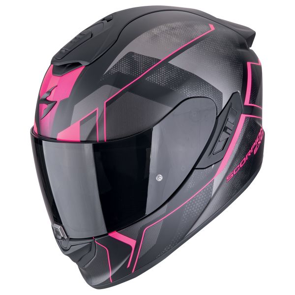 Casque Integral Scorpion Exo 1400 Evo II Air Intensio Matt Black Pink Casque Integral Scorpion Exo 1400 Evo II Air Intensio Matt Black Pink