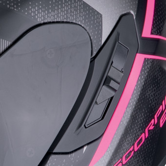 Scorpion Exo 1400 Evo II Air Intensio Matt Pink + Kit bluetooth Exo-Com Link-1