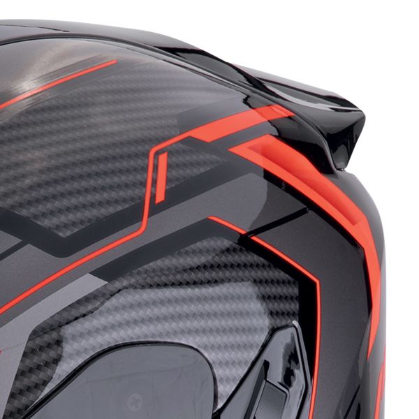 Scorpion Exo 1400 Evo II Air Linart Black Red + Kit Bluetooth BT Mini