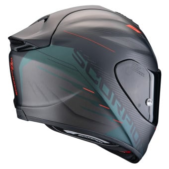Scorpion Exo 1400 Evo II Air Luma Matt Green + Kit bluetooth Exo-Com Link-1C