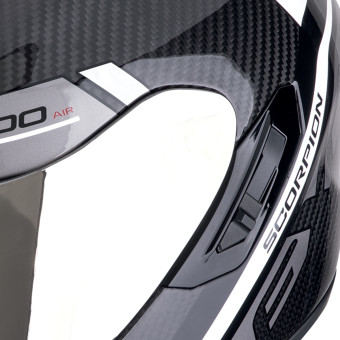 Scorpion Exo 1400 Evo II Carbon Air Enko Black Silver White