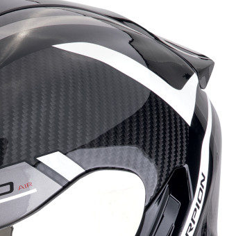 Scorpion Exo 1400 Evo II Carbon Air Enko Black Silver White