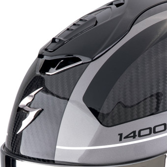 Scorpion Exo 1400 Evo II Carbon Air Enko Black Silver White