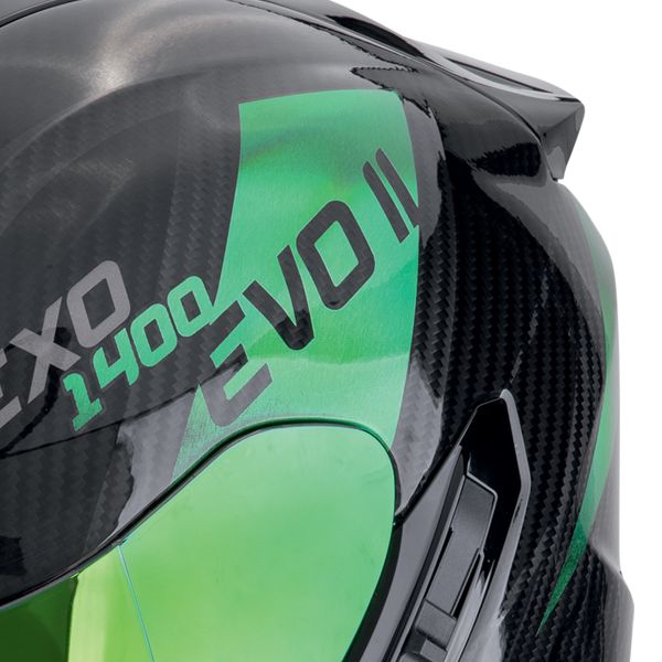 Scorpion Exo 1400 Evo II Carbon Air Platted Black Green
