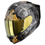 Casque Integral Scorpion Exo 1500 Air Apus Black Grey Gold