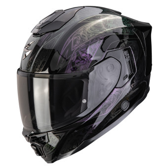 Casque Integral Scorpion Exo 1500 Air Fantasy Black Chameleon