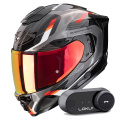Pack Exo 1500 Air Sleek Black Red + Kit Bluetooth Lokui K30
