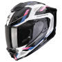 Casque Integral Scorpion Exo 1500 Air Sleek White Black Pink